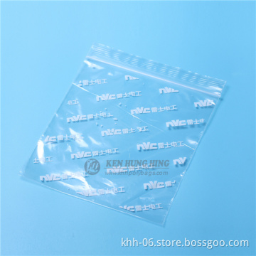 Wholesale Customize Printed Garment packing plastic zipper Bags